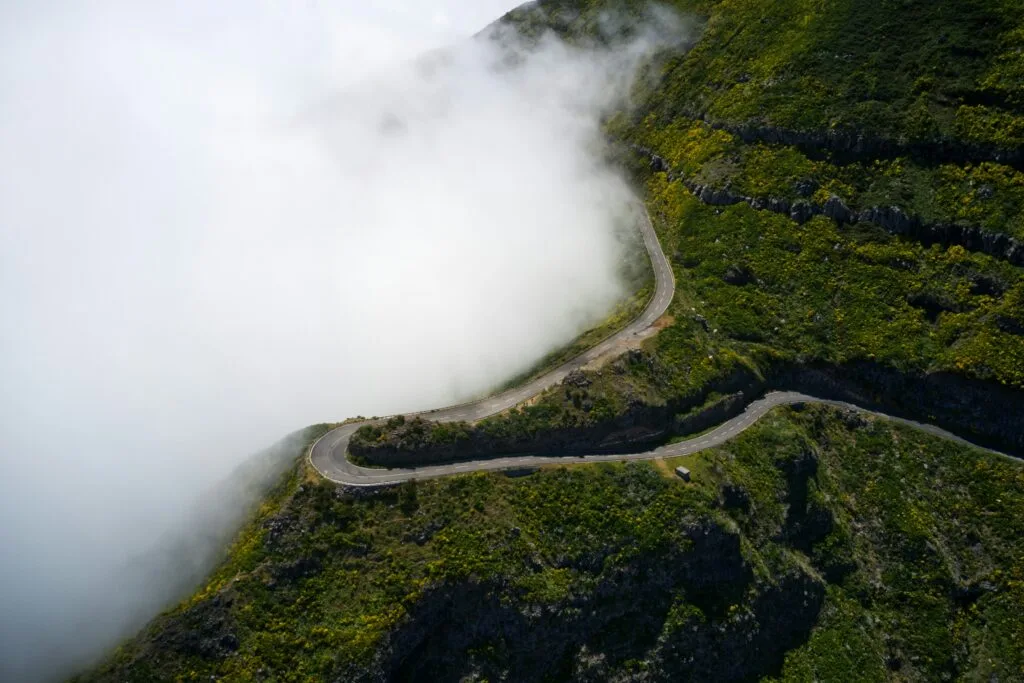 Straßen auf Madeira