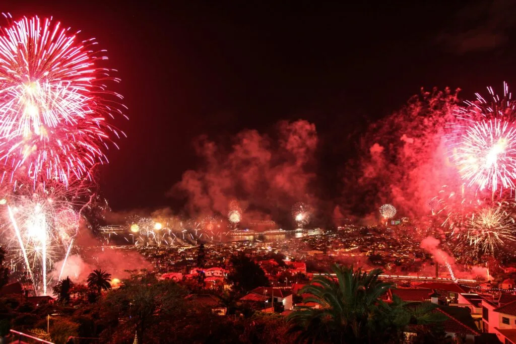 Funchal-firework silvester madeira