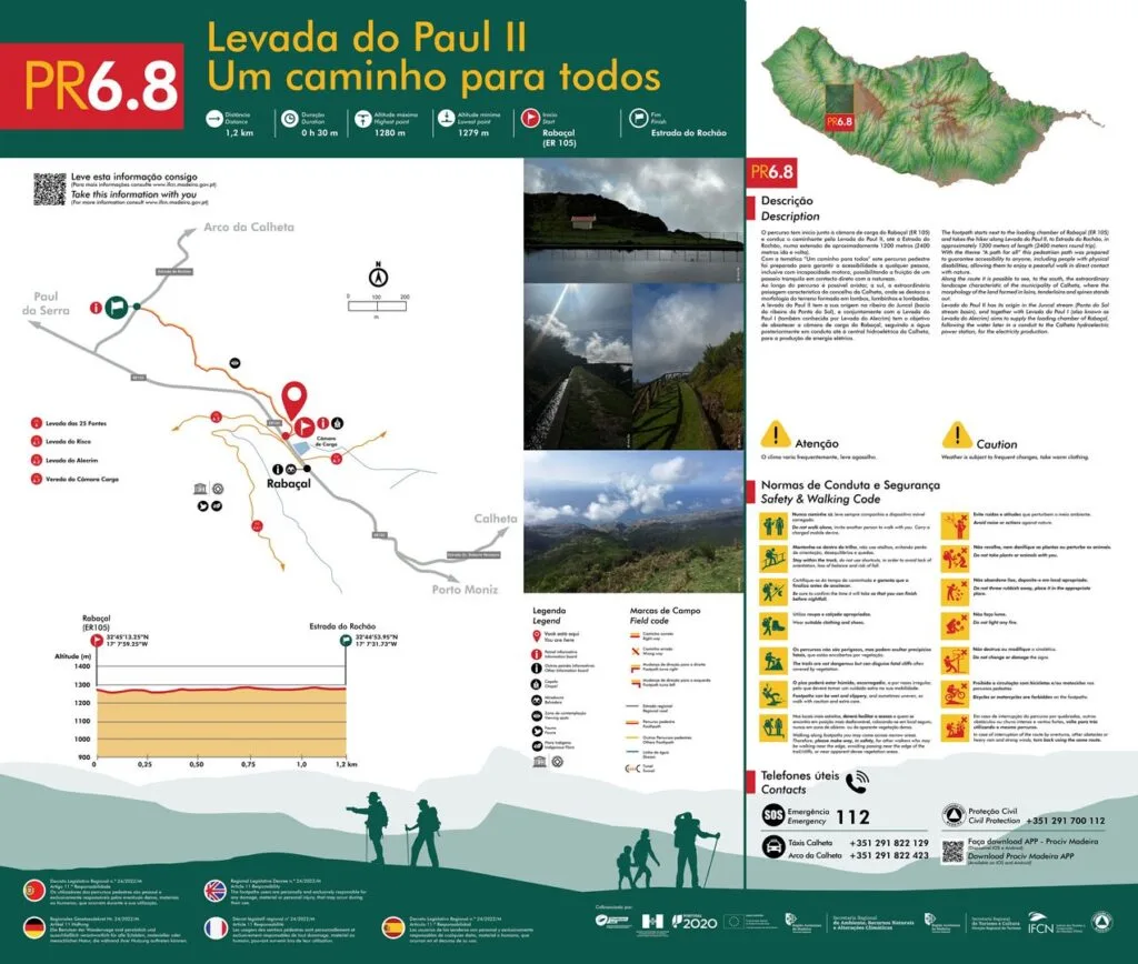 Einfache wanderung Madeira