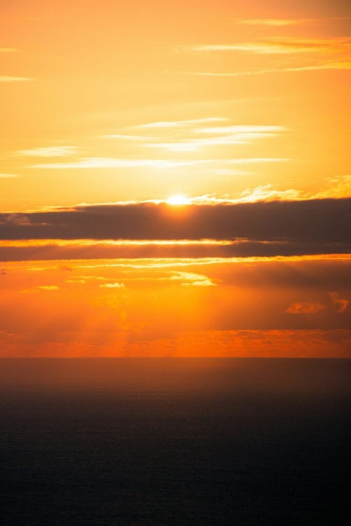 Aussichtpunkte Madeira sonneuntergang